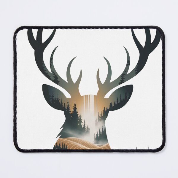 Item preview, Silent Guardian Forest Stag designed and sold by ShadowAndSlate.