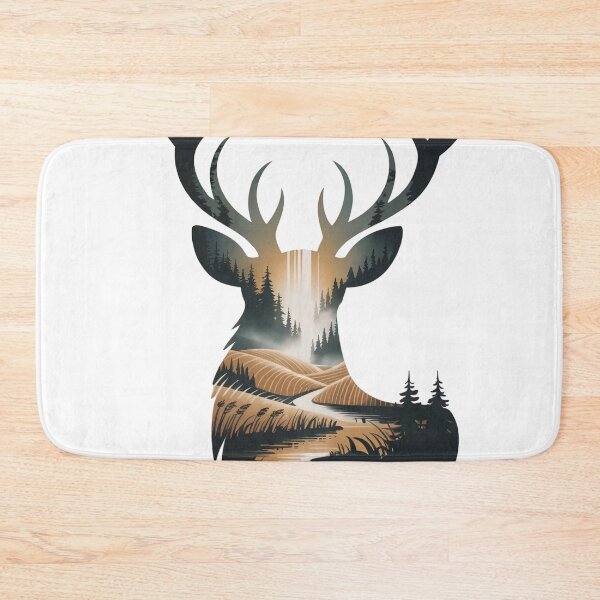 Item preview, Silent Guardian Forest Stag designed and sold by ShadowAndSlate.