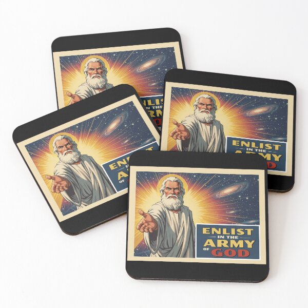 Item preview, Enlist in the Army of God designed and sold by GOD IS GOOD.
