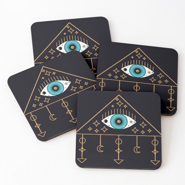 Item preview, Magic Eye with Mystical Lines — Vision Beyond the Veil designed and sold by TheMysticNook.