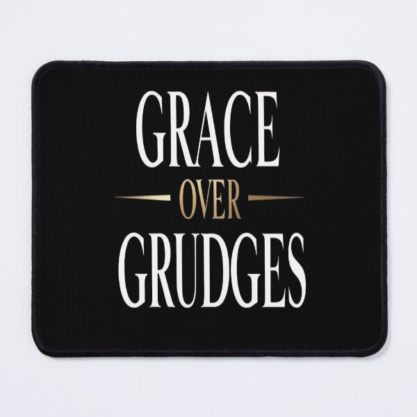 Item preview, Grace Over Grudges Inspirational Quote Design – Positive Mindset Art & Gift designed and sold by Aspireall.