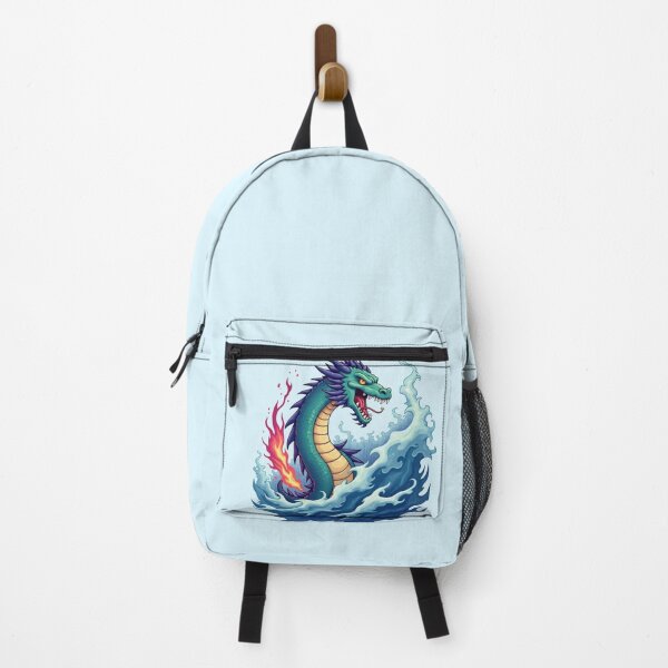 Item preview, Sea Serpent’s Wrath – Fire and Wave Dragon designed and sold by PriyaMagic.