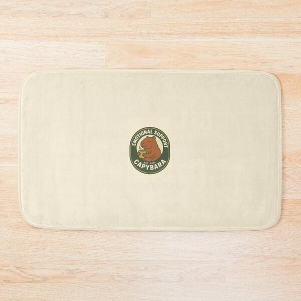 Item preview,  Emotional Support Capybara – Vintage Badge designed and sold by SoftWavesStudio.