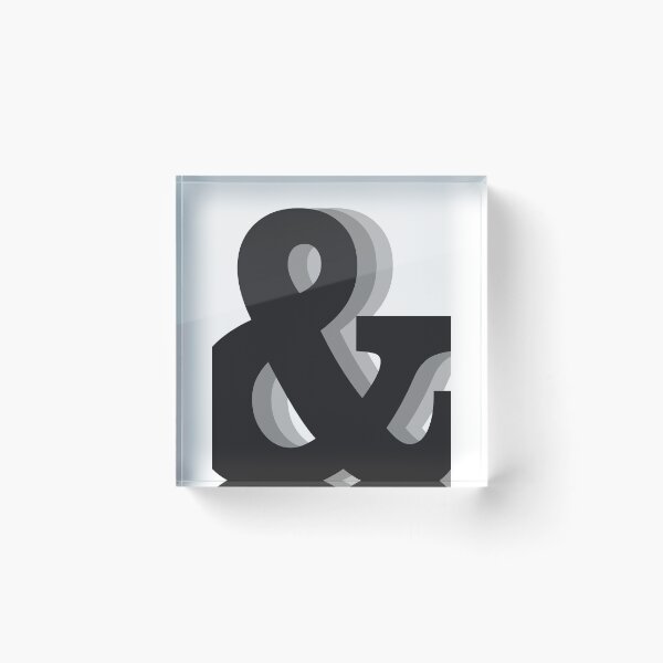 Item preview, Ampersand - And Symbol 1 - Minimalist Print designed and sold by Studio Grafiikka.