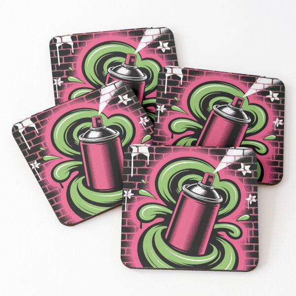 Item preview, Graffiti Spray Can Urban Art designed and sold by ShadowAndSlate.