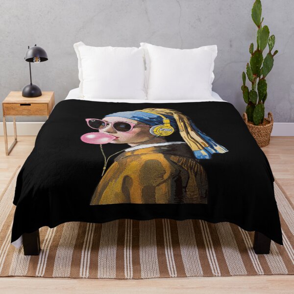 Item preview, Girl with a Pearl Earring Remix designed and sold by TeeARTHY.