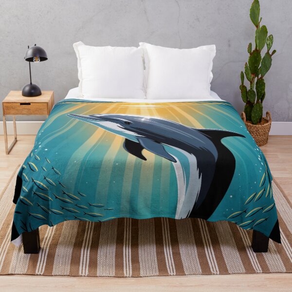 Item preview, Graceful Dolphin Ocean Spirit designed and sold by ShadowAndSlate.