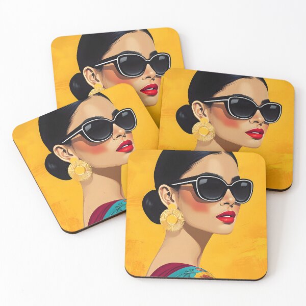 Item preview, Bold Latina Style – Modern Fashion Illustration Tote Bag designed and sold by GiftLore Studio.