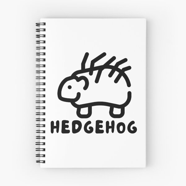 Artikelvorschau, Minimalistische primitive Strichzeichnung eines Igels entworfen und verkauft von CleanDecor.