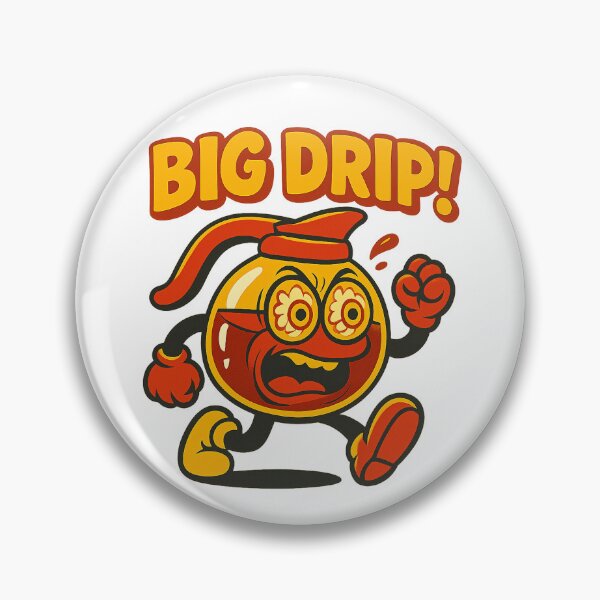 Item preview, Big Drip! (Coffee Addict)  designed and sold by LockedUp.