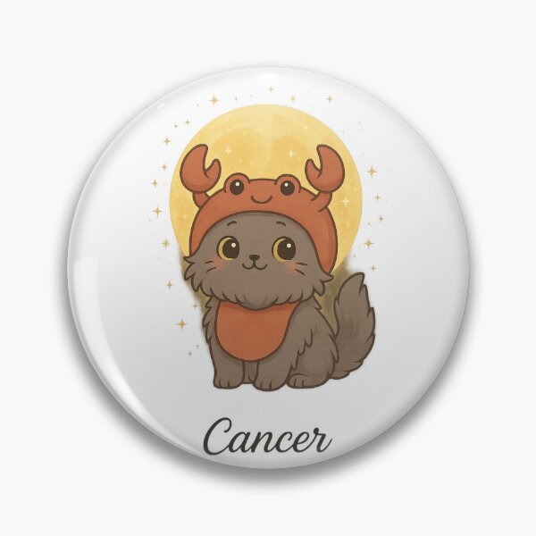 Item preview, Cancer cute cat designed and sold by Meowverse shop.