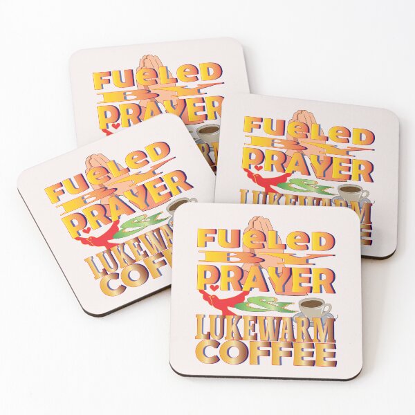 Item preview, Fueled By Prayer & Lukewarm Water designed and sold by Mye Light Designs.