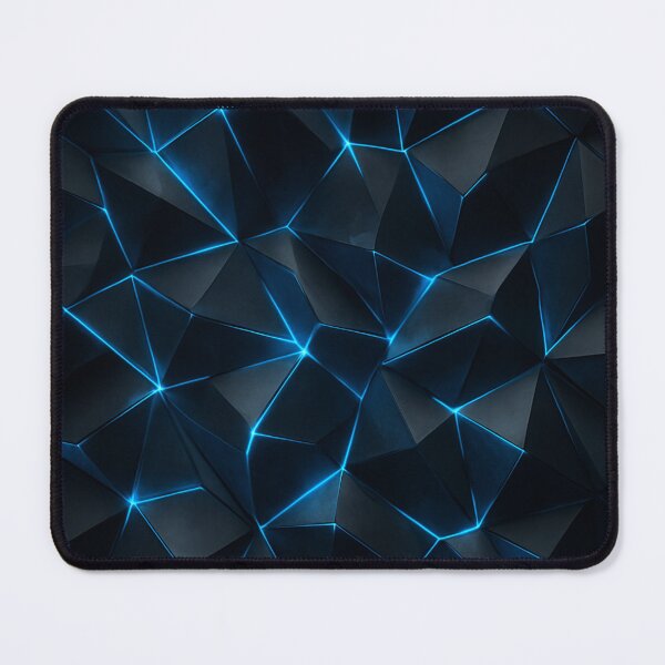 Item preview, Pattern - Cyber Cubes : Blue designed and sold by Sencis.