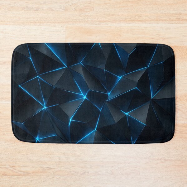 Item preview, Pattern - Cyber Cubes : Blue designed and sold by Sencis.