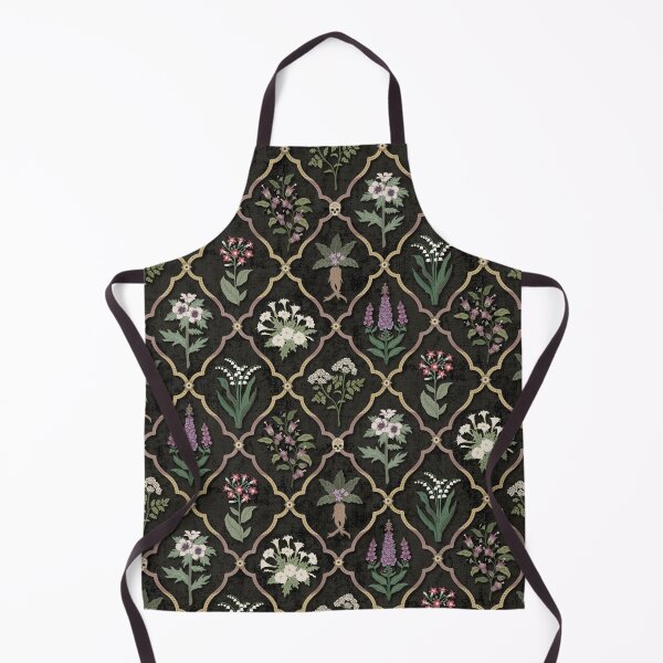 Item preview, Poisonous Plants traditional trellis - soft black designed and sold by misentangled.