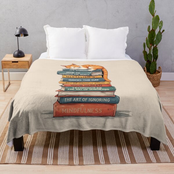 Item preview, Cat reading a books, relax and read, Chill Like a Cat, cats and books lovers designed and sold by Collagedream.