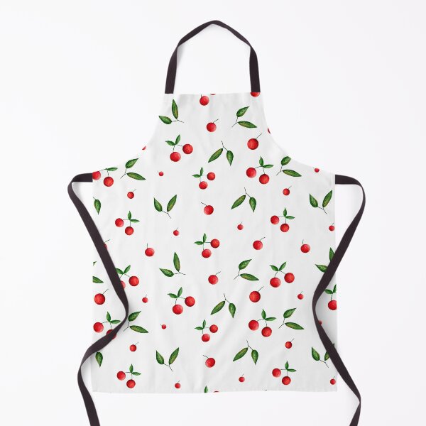 Item preview, Watercolor Red Cherries- Hand-painted Fruit Art Fresh Fruit Seamless Pattern Design designed and sold by My Favorite Store.
