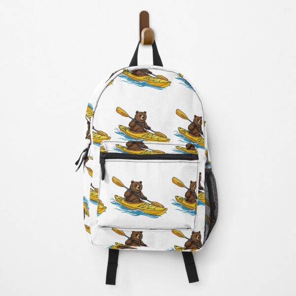 Item preview, Bear Kayaking Down a River designed and sold by TeeARTHY.
