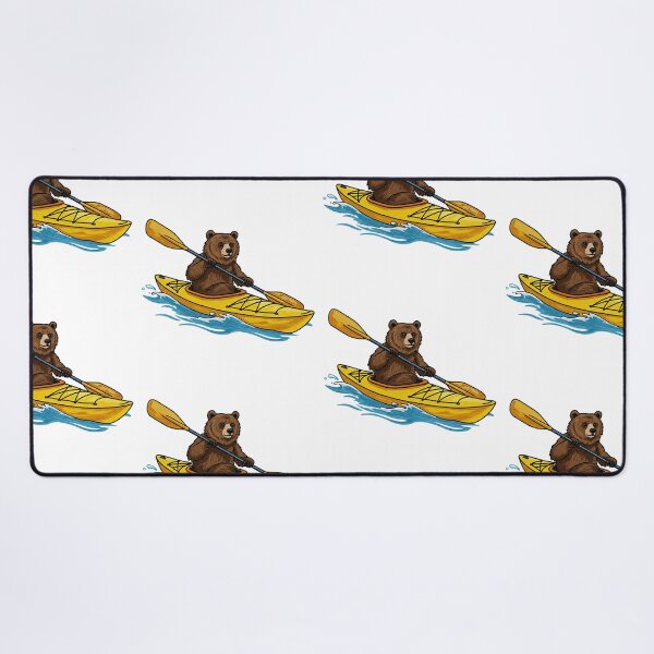 Item preview, Bear Kayaking Down a River designed and sold by TeeARTHY.