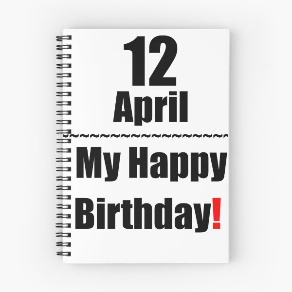 Item preview, 12 April Birthday designed and sold by ariksworld.