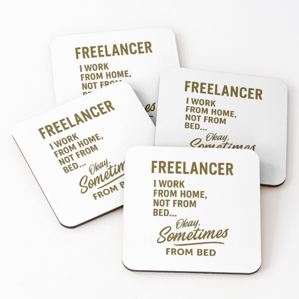 Item preview, Funny Freelancer Shirt - “Sometimes I Work, Sometimes I Don’t” designed and sold by Work Life Tees.