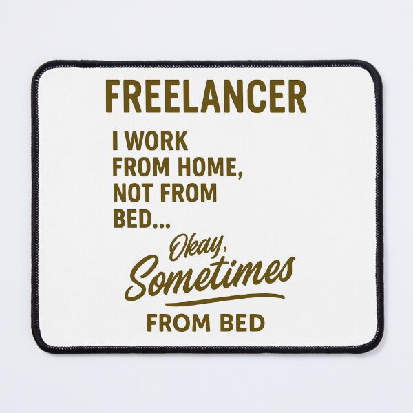 Item preview, Funny Freelancer Shirt - “Sometimes I Work, Sometimes I Don’t” designed and sold by Work Life Tees.