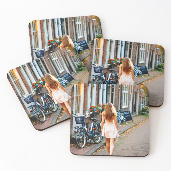 Item preview, Golden Hour Stroll in a Charming European Street designed and sold by Stan Art Store.