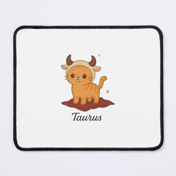 Item preview, Taurus cute cat  designed and sold by Meowverse shop.