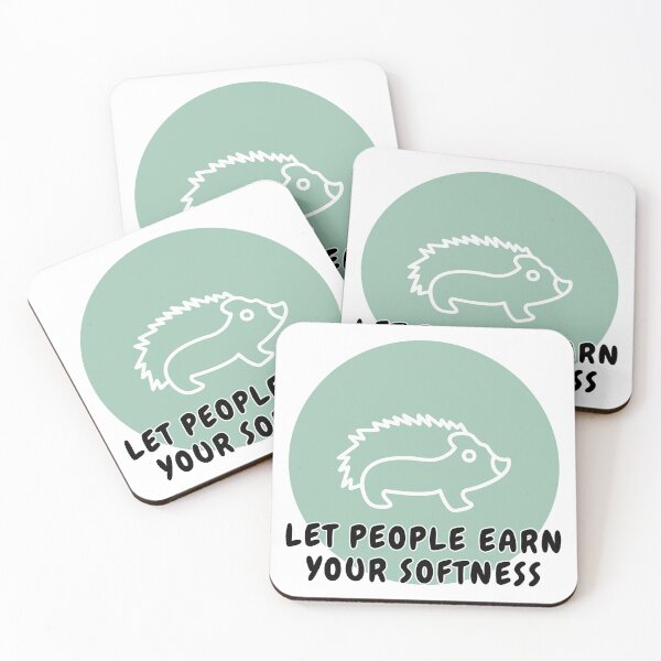 Item preview, Let people earn your softness quote art designed and sold by CleanDecor.
