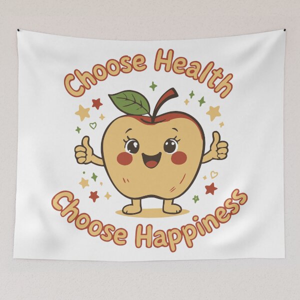 Item preview, Choose Health, Choose Happiness designed and sold by Uglyandcute.