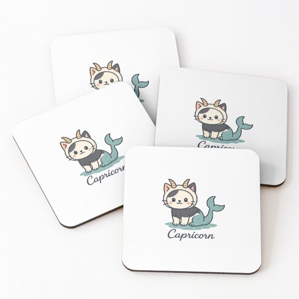 Item preview, Capricorn cute cat designed and sold by Meowverse shop.