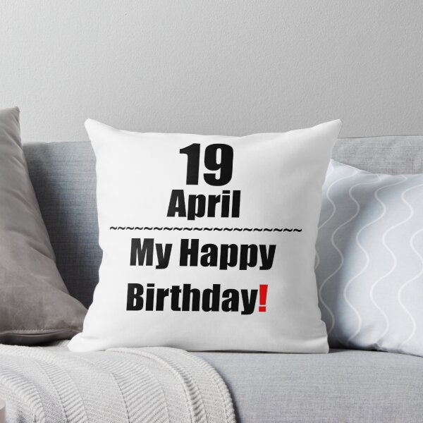 Item preview, 19 April Birthday designed and sold by ariksworld.