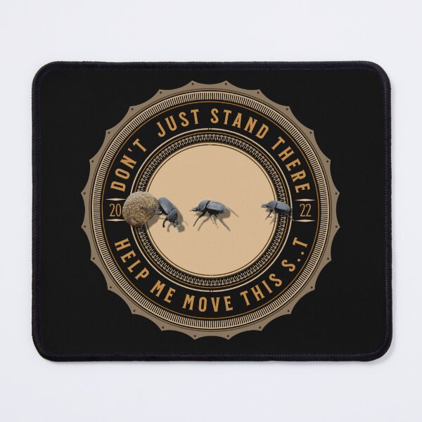 Item preview, Dung Beatles moving S**t around designed and sold by AfricaSkyBlue.