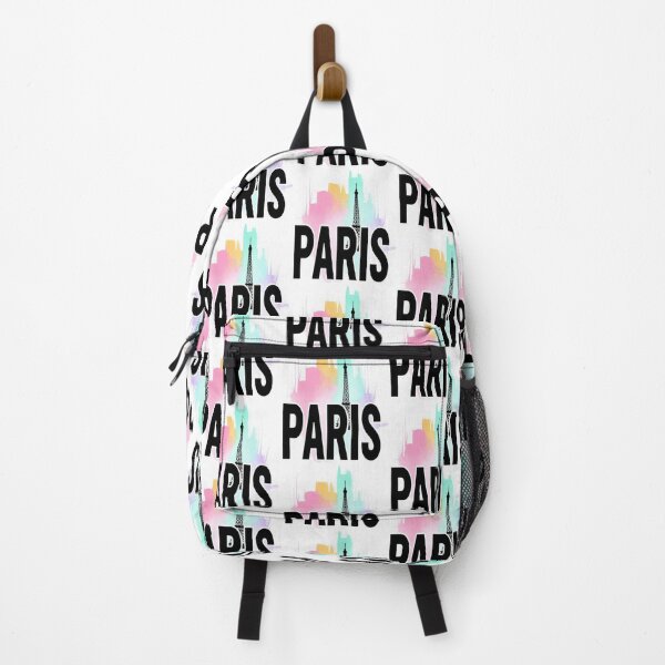Item preview, Paris Watercolor Skyline Art – Colorful City Landmark Illustration designed and sold by My-Hoodies.