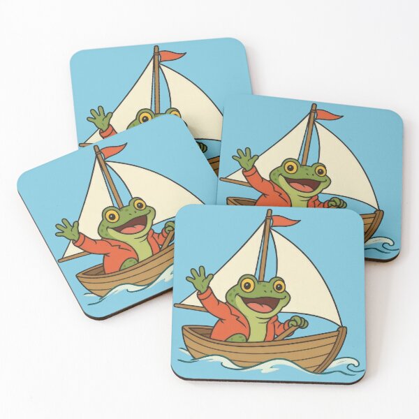 Item preview, Captain Frog's Cheerful Sailing Adventure designed and sold by IraBum.