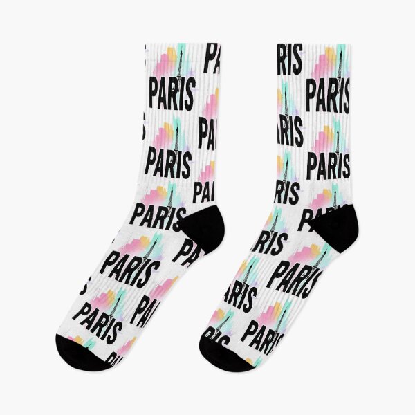 Item preview, Paris Watercolor Skyline Art – Colorful City Landmark Illustration designed and sold by My-Hoodies.