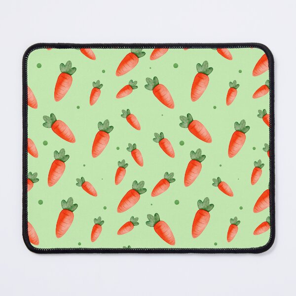 Item preview, Watercolor Carrots – Hand-Painted Seamless Vegetable Pattern Kawaii Illustration designed and sold by My Favorite Store.