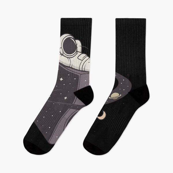 Item preview, Astronaut Relaxing on Speaker with Planets and Stars Cosmic Music Space Art T-Shirt for Galaxy and Astronomy Lovers designed and sold by DrawHandArt.