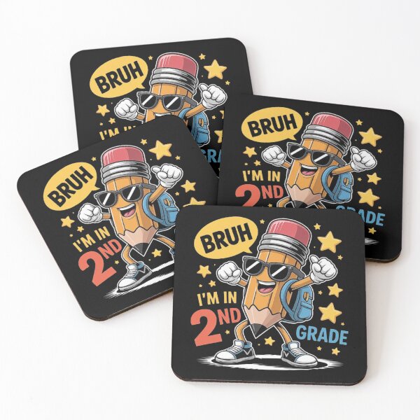 Item preview, Funny Bruh I’m in 2nd Grade Cool Pencil Cartoon Back to School designed and sold by love3617.