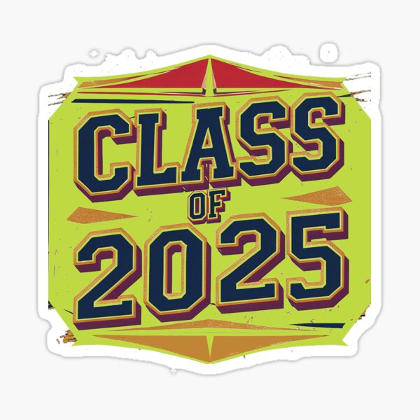 Item preview, Class of 2025 – Neon Varsity Graduation Design designed and sold by Feel It All Club.