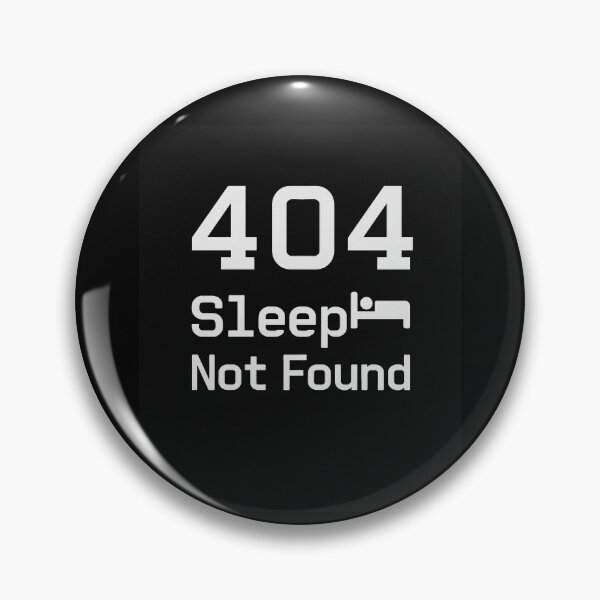 Artikelvorschau, 404 Sleep Not Found, Witz zum Schulanfang entworfen und verkauft von PictorGraf.