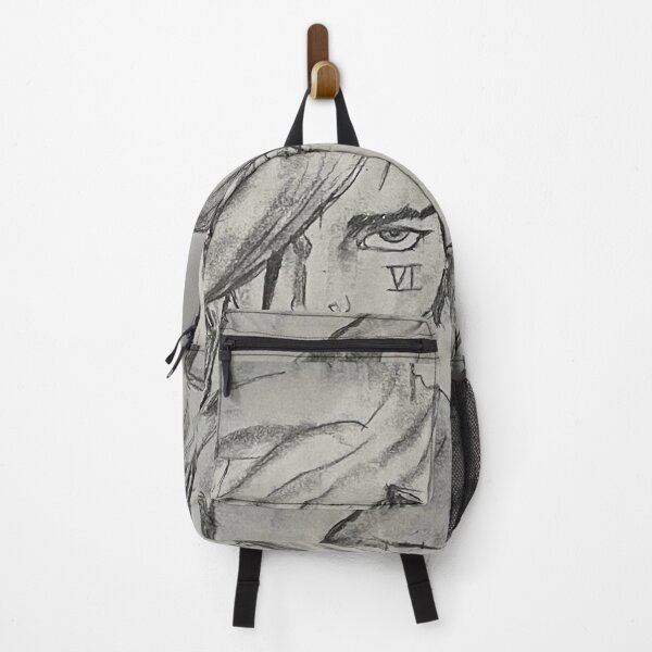 Item preview, Battle-Hardened – Monochrome Pencil Portrait designed and sold by Luhxyraa.