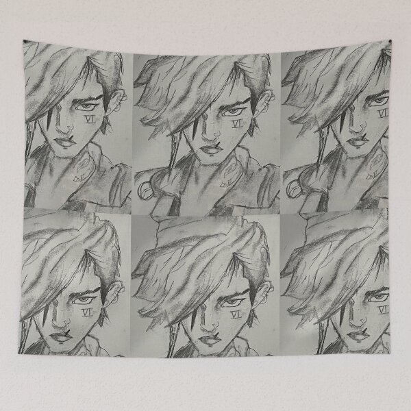 Item preview, Battle-Hardened – Monochrome Pencil Portrait  designed and sold by Luhxyraa.