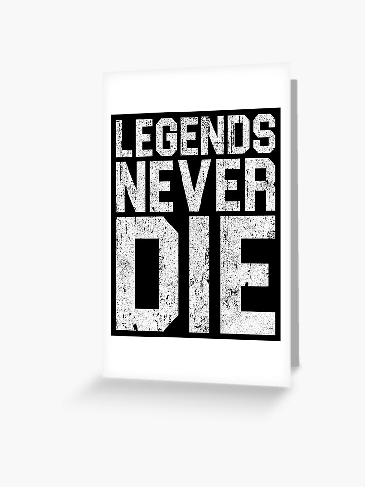 Digital Inkblots — Legends Never Die