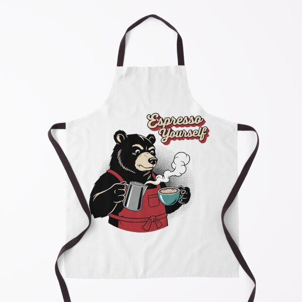 Item preview, Espresso Yourself – Bearista Latte Art Design designed and sold by Rotten Potatos.