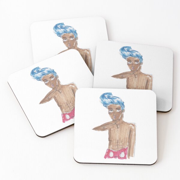 Item preview, Presley the surfer from Anaheim designed and sold by Skeleton in a Cage Art Studio.