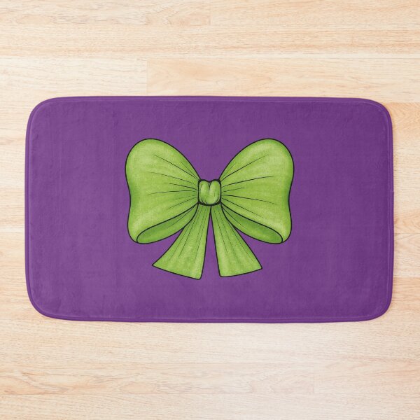 Item preview, Light green bow on light purple background designed and sold by Cherevan.