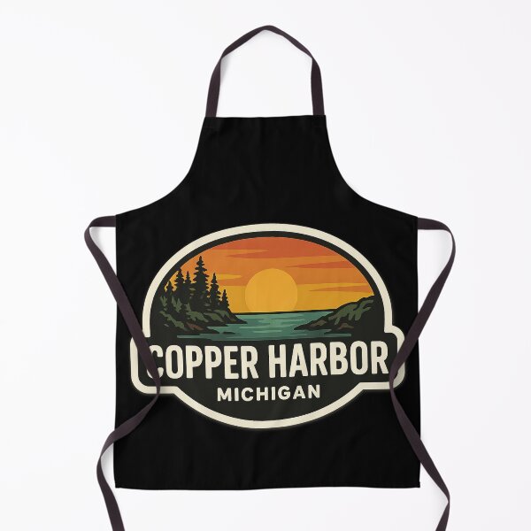 Item preview, Copper Harbor Michigan Bold Text Design designed and sold by American Travels.