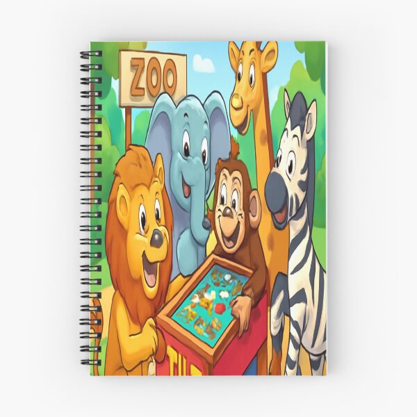 Item preview, Cartoon animals playing with tilt  designed and sold by Chirayu1111.