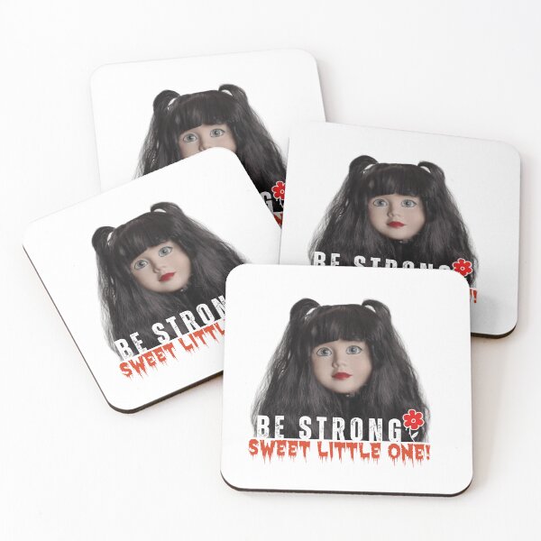 Item preview, Be Strong Sweet Little One Gothic Horror Quote Nadja doll  designed and sold by Adventure paradise ⭐⭐⭐⭐⭐.